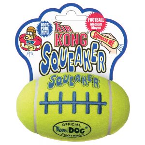 Kong Air Dog American Football with Squeaker